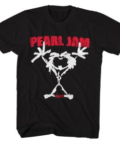 Alive Stickman Pearl Jam T-Shirt DB