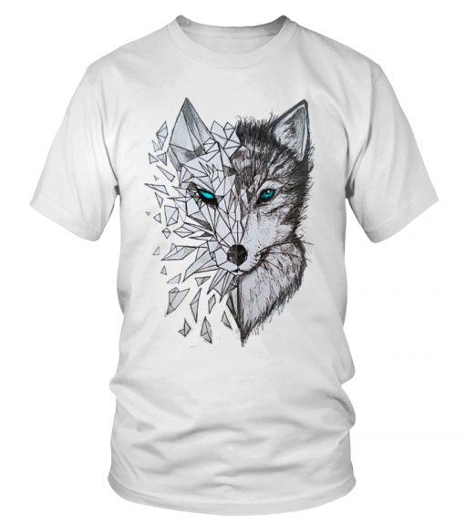 Beautiful Wolf T-Shirt Design DB – baetees