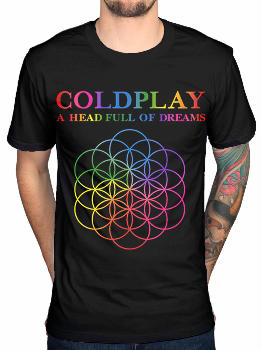 coldplay a head full of dreams tour 2017 t shirt