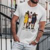 Lebron James Kobe Bryant Michael Jordan Signatures T-Shirt DB