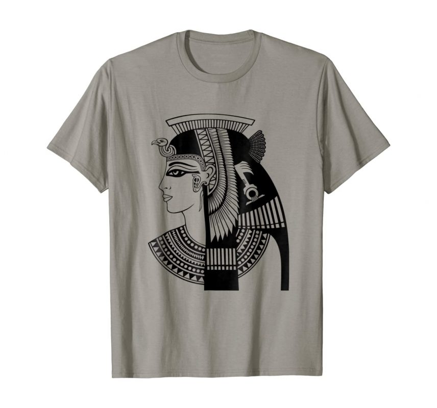 Cleopatra Egyptoan Pharaoh Ancient Egypt Graphic Tee T-Shirt DB - baetees