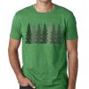 Trees t shirt Men's T-shirt Nature shirt Hiking shirt Graphic Tees Forest Tshirt