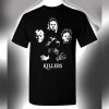 Details about Killers T-Shirt Jason Freddy Michael Myers Leathersface Queen T-Shirt DB
