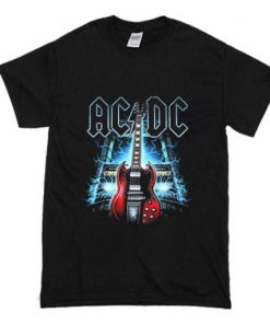 Acdc – Red Thunder Guitar T Shirt
