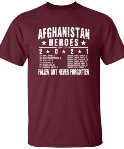 Afghanistan Heroes T Shirt