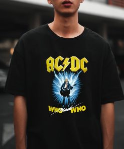 AC DC Who Made Who Rock & Roll Band T-Shirt