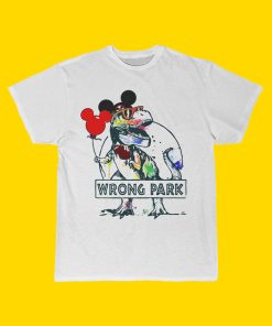 Dinosaur Wrong Park t shirt Short Sleeve