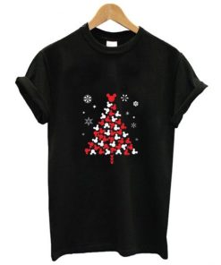 Disney Mickey Christmas Tree T shirt