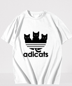 Adicats funny casual t-shirt TPKJ3