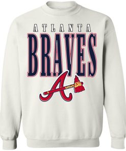 Atlanta Braves Retro 1990s MLB Crewneck Sweatshirt